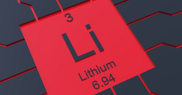 red black lithium