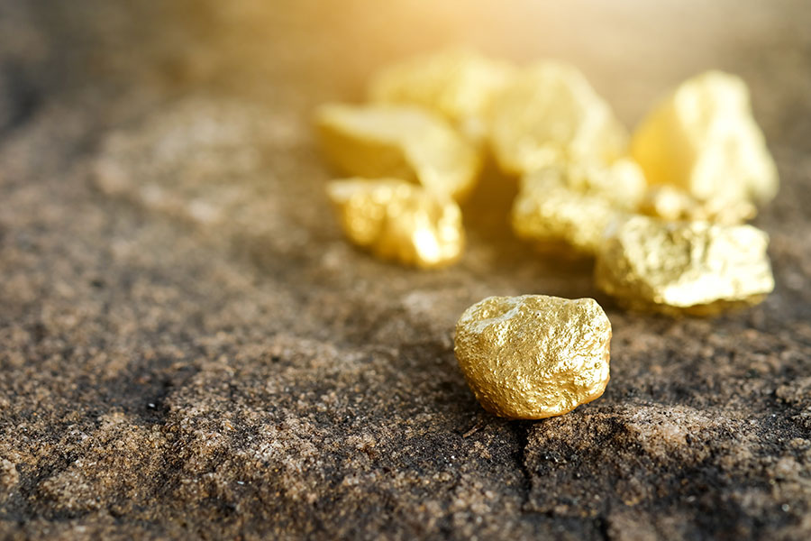 Gold nuggets