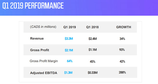 Q1 2019 Performance Chart