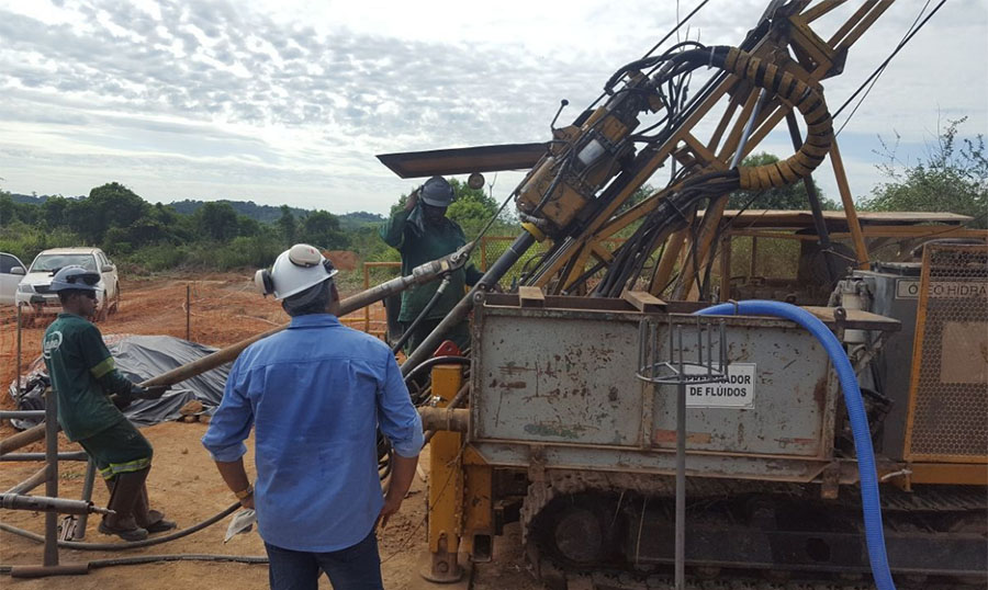 Drilling at Cajueiro