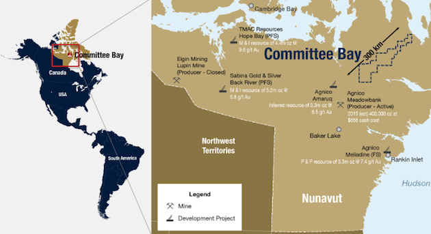 Auryn Committee Bay Map