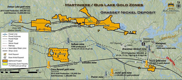 Balmoral Project Map