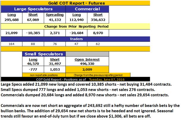 COT Report