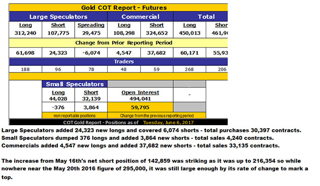 Gold COT Report