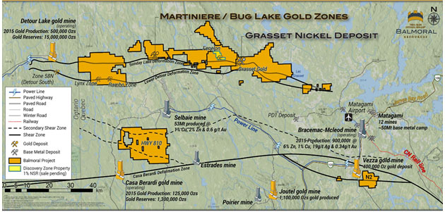 Balmoral Project Map