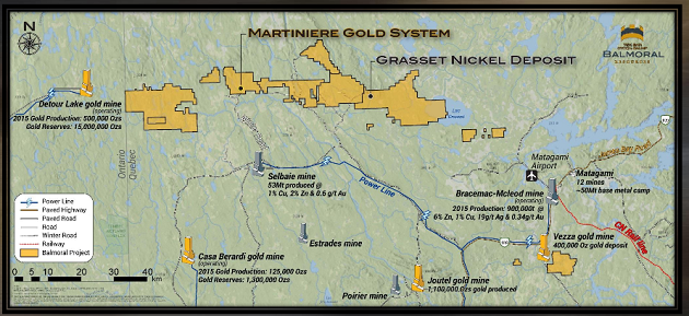 Balmoral map