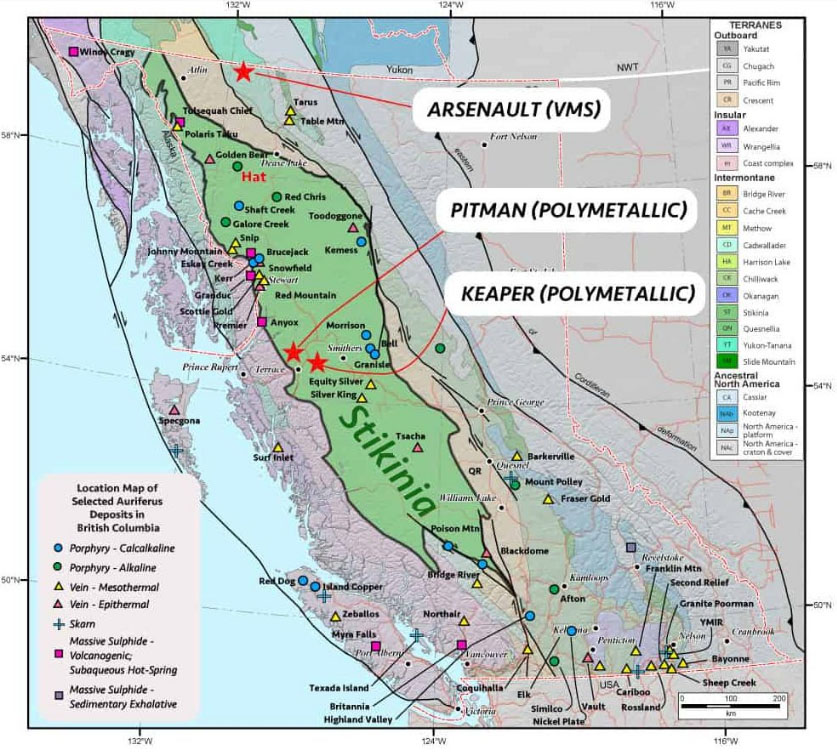 Casa Minerals Project Map