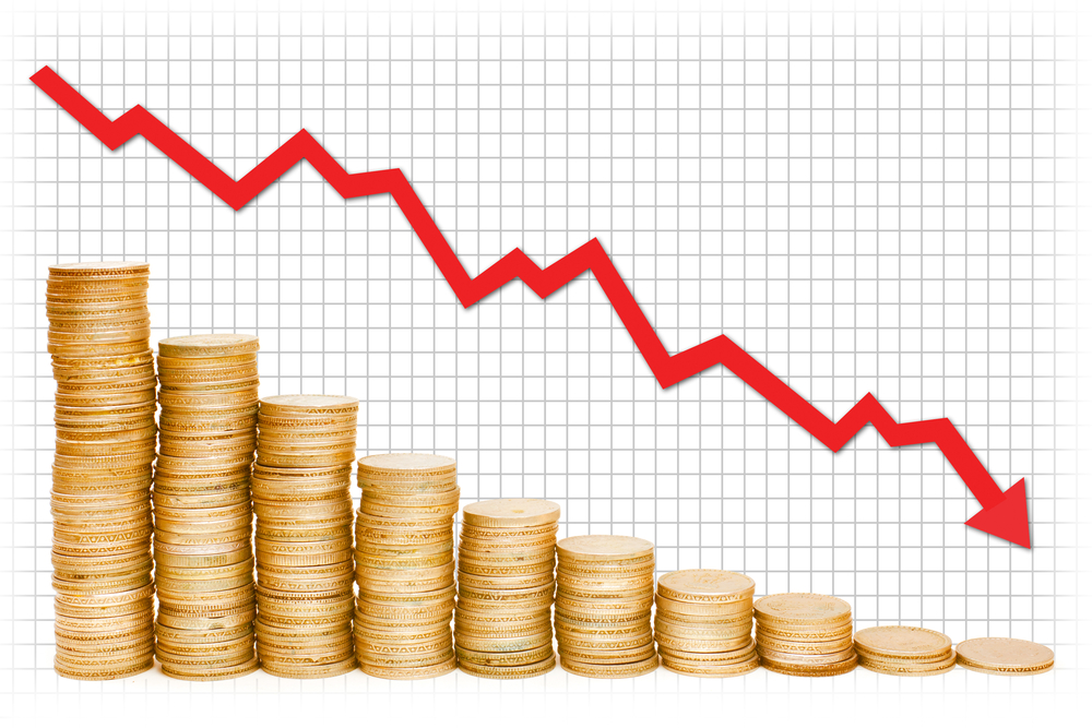 Descending coin graph