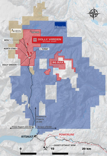 Dolly Varden Map