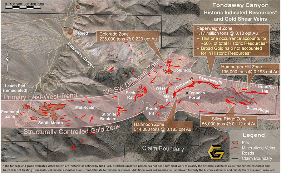 Fondaway Aerial Map