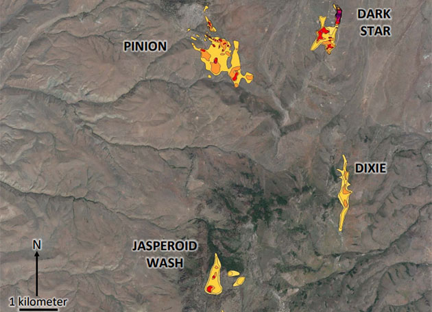 Gold Standard Ventures Project Map