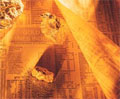 gold newspaper