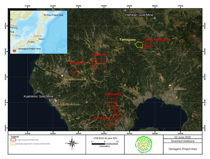 Irving Kyushu Map