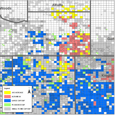 STACK Acreage Map