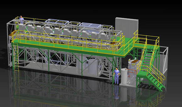 Laterite Pilot Plant Layout