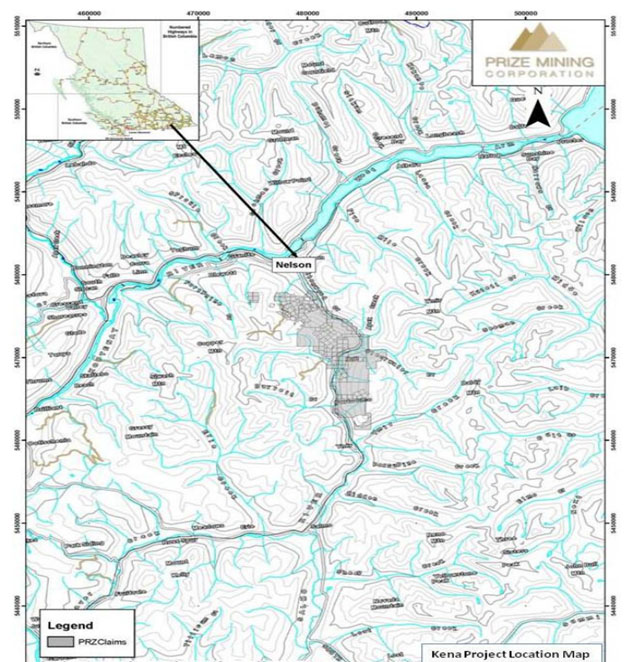 Kena Project Location Map