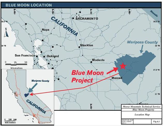 Blue Moon Project Map