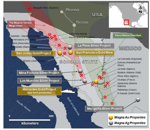 Magna Project Map