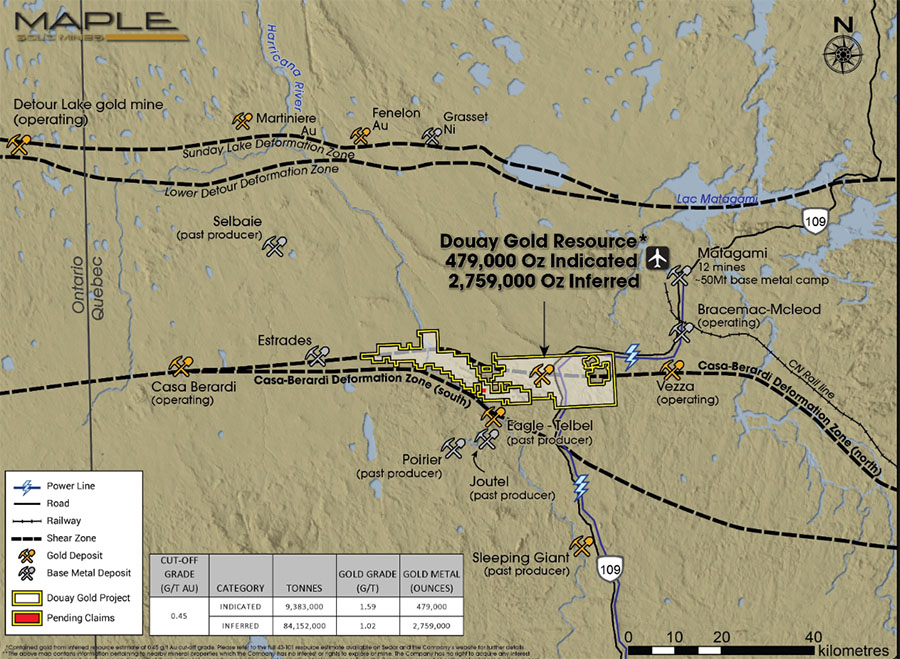 Maple Gold Map