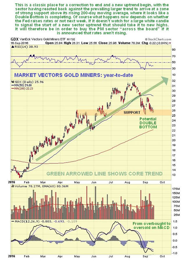 GDX YTD Chart