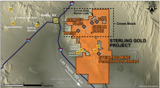 Northern Empire Sterling Gold Project