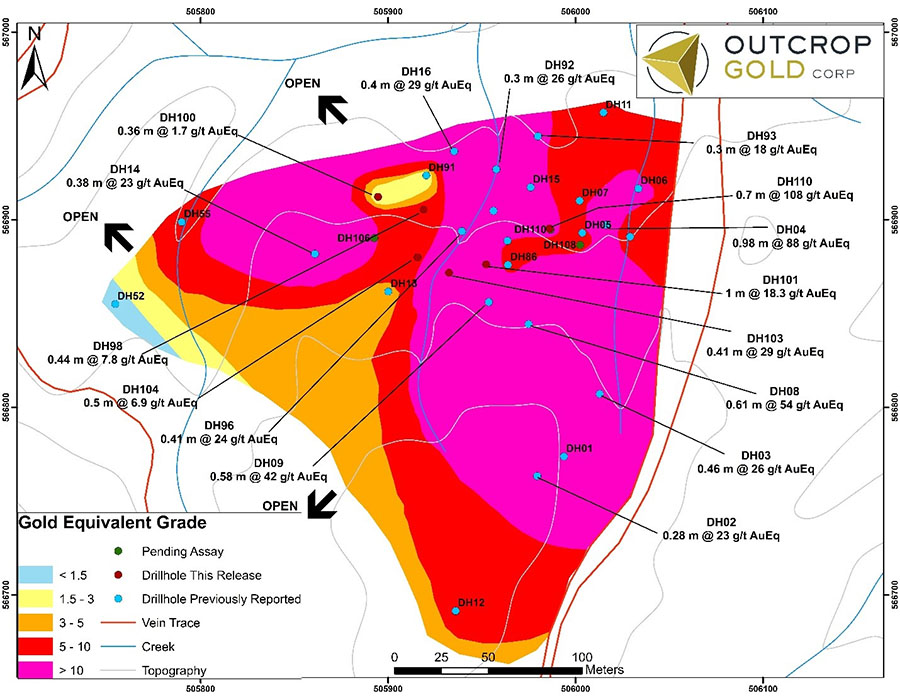 Outcrop La Ivana