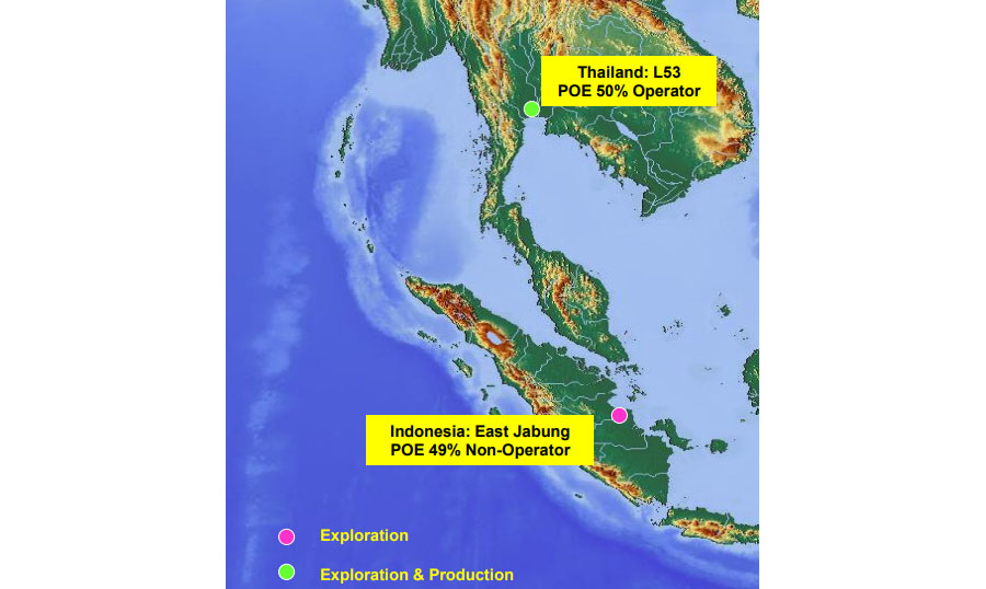 Pan Orient Project Map