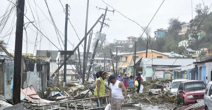 Electrical grid damage