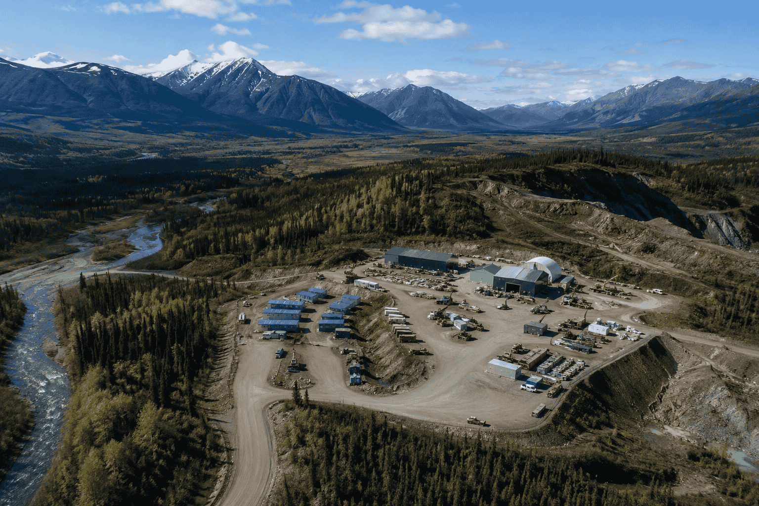 Alaska Gold Project Secures CAM Investment & USM Construction Facility