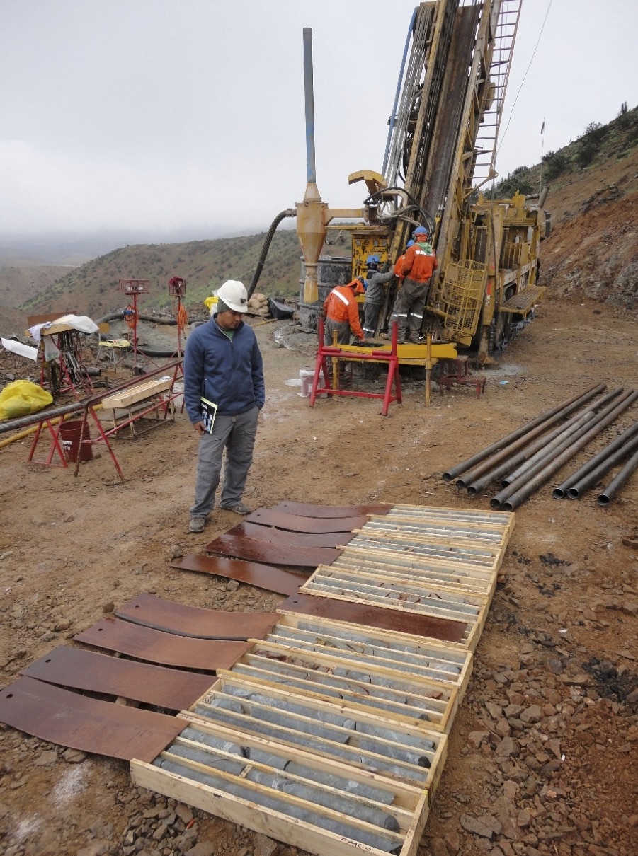 Junior completa primera perforación en proyecto piloto en Chile