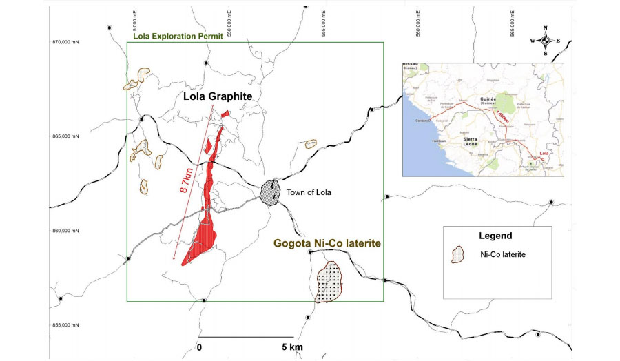 SRG Graphite map