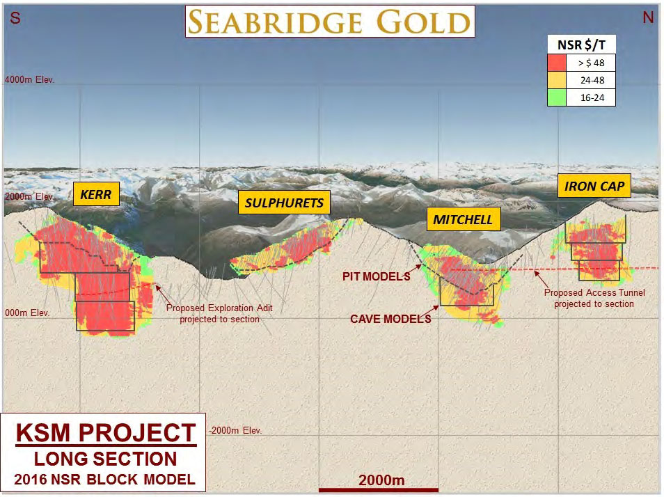 Seabridge KSM Map