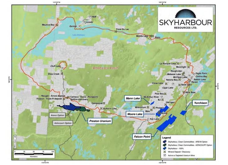 Skyharbour Project Map