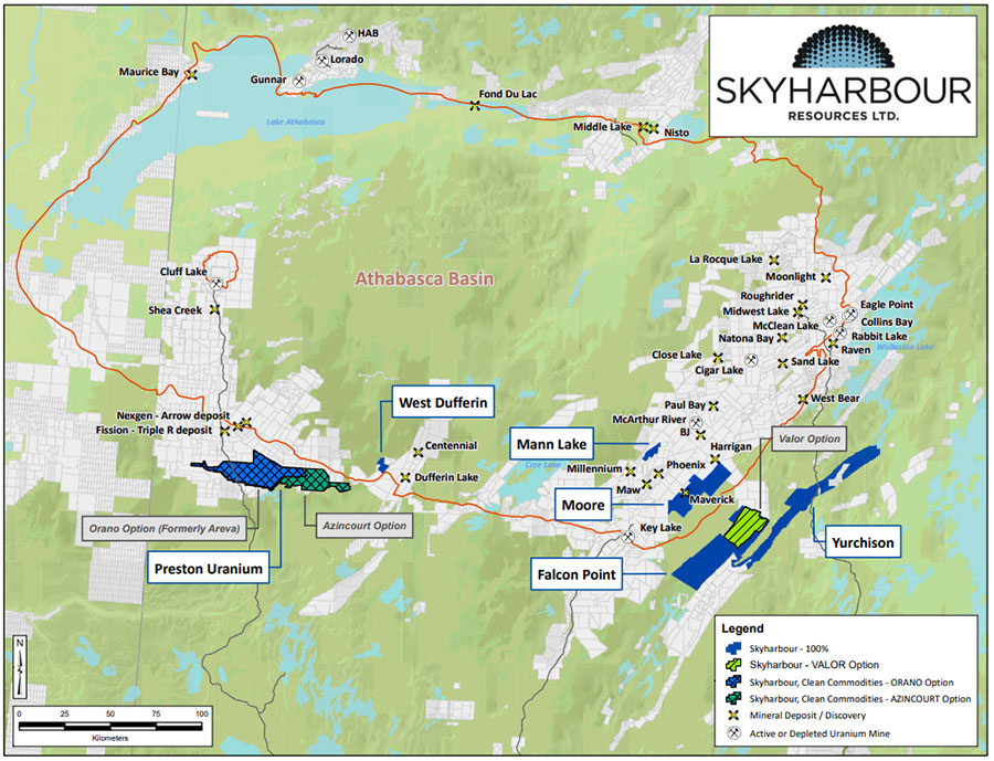 Skyharbour map