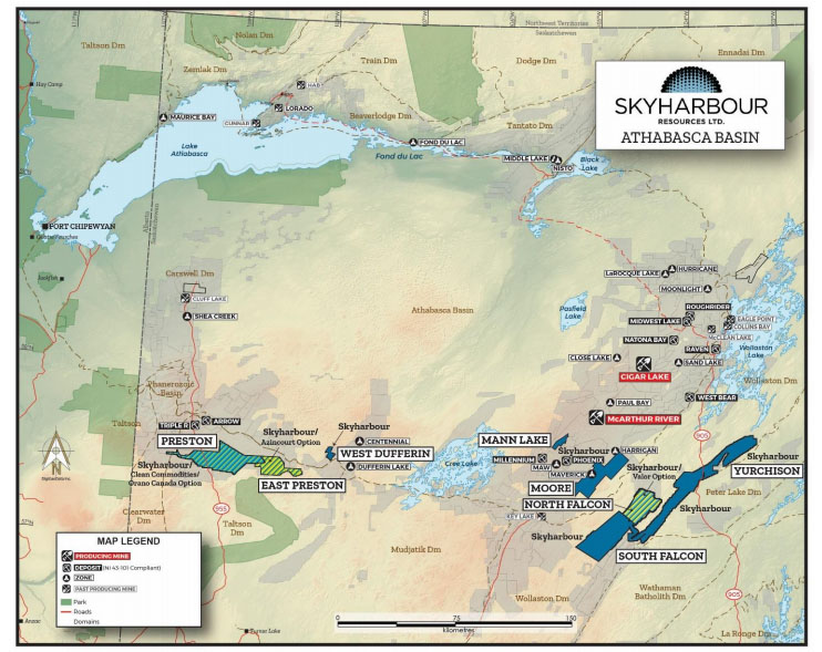 Skyharbour Map