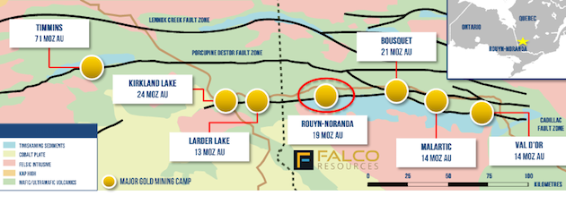 Southern Abitibi Project Map