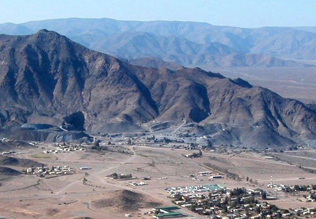 Rosh Pinah Zinc Mine, Namibia