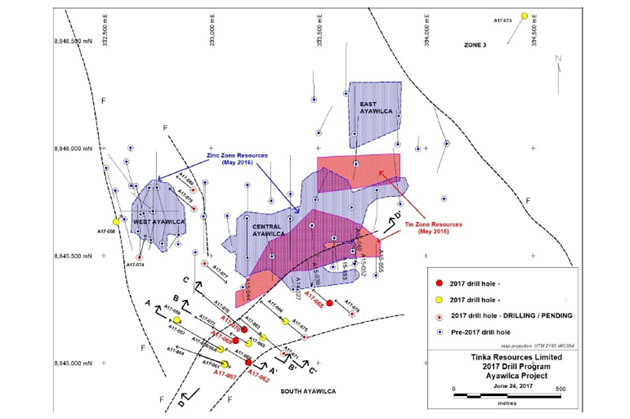 Ayawilca 2017 Drill Program