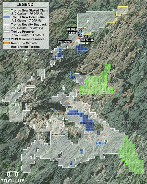 Staking map