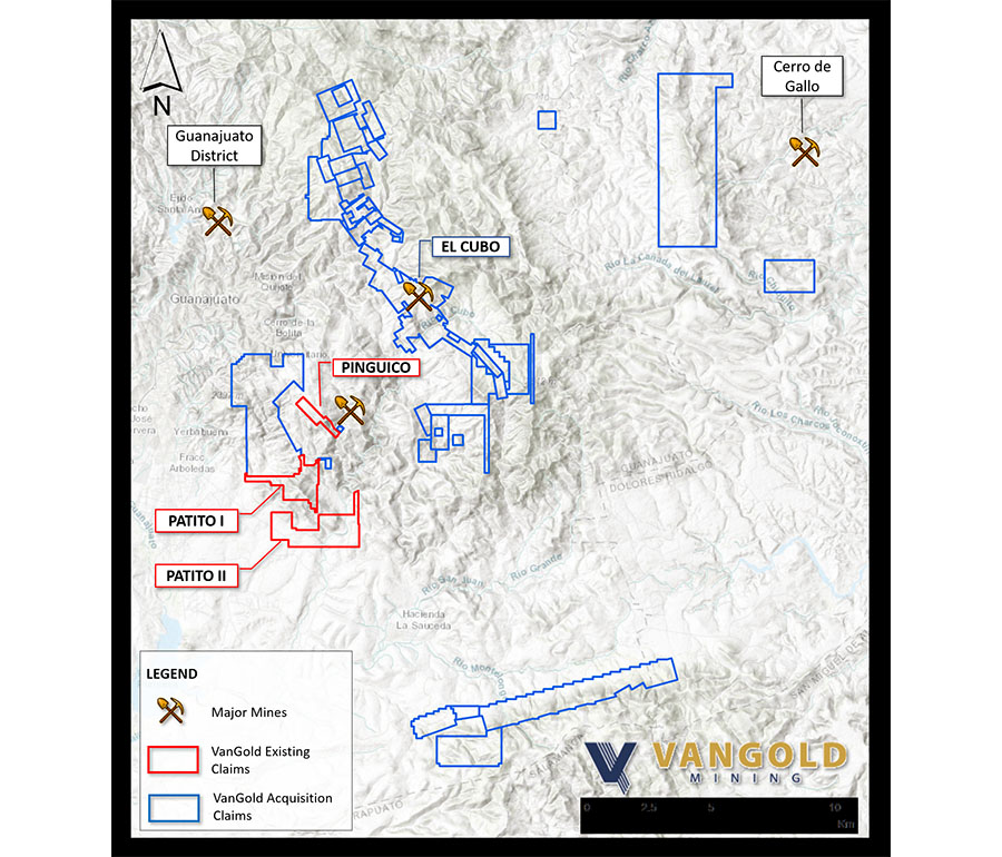 VanGold map