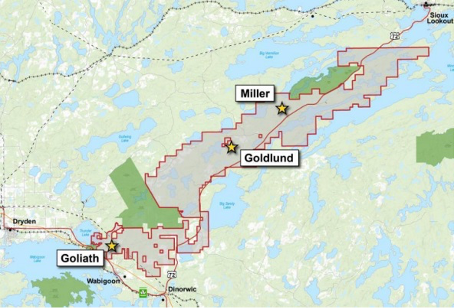 Treasury Metals Announces Integrated PEA for Combined Goliath-Goldlund Project & Upsized C$17.5M Financing