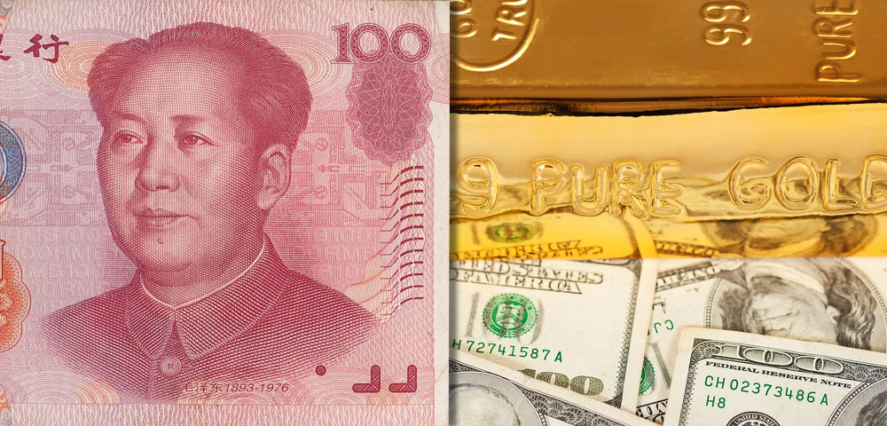 CHINA GOLD and the US DOLLAR