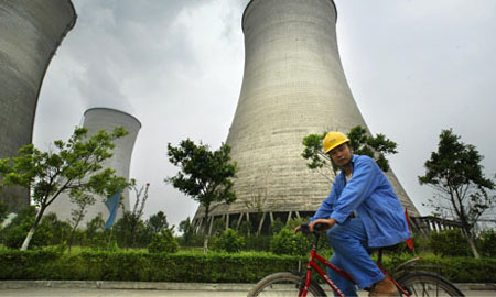 China's coal helps climate change