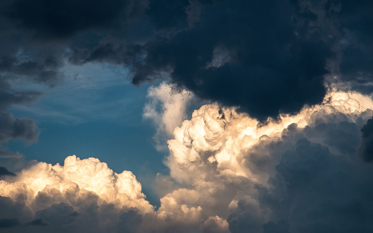 Storm clouds