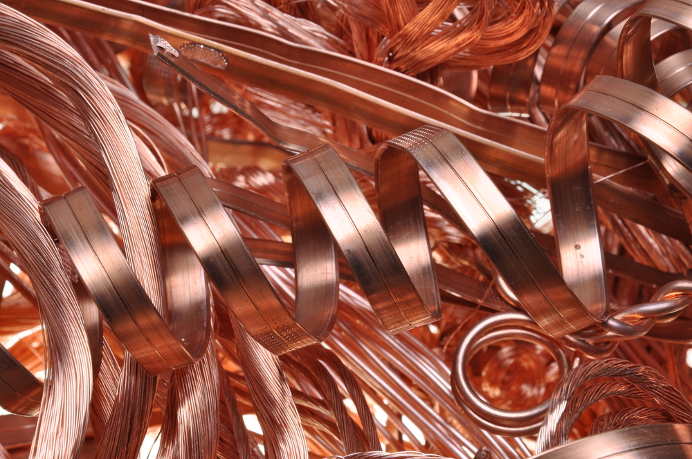 copper twirls