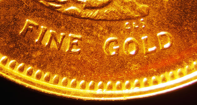 Gold coin