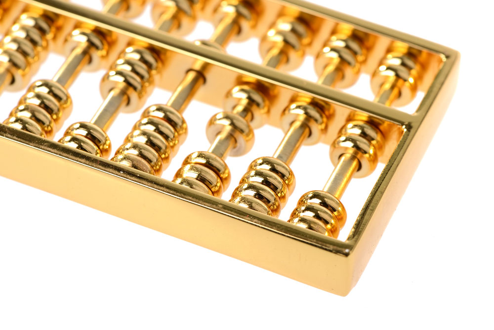 gold abacus