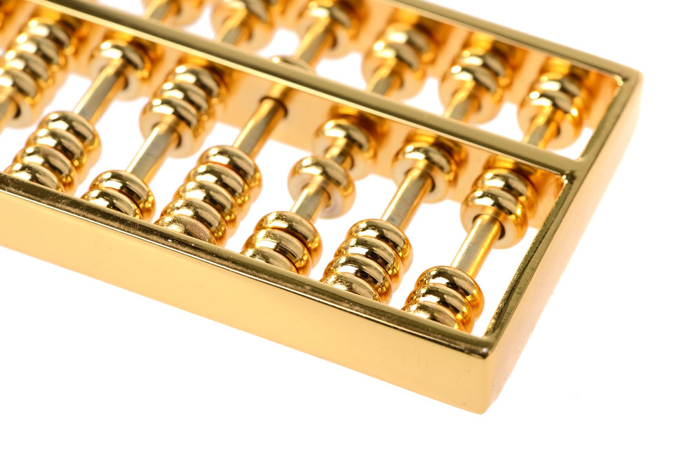 gold abacus
