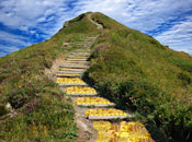 golden road mountain
