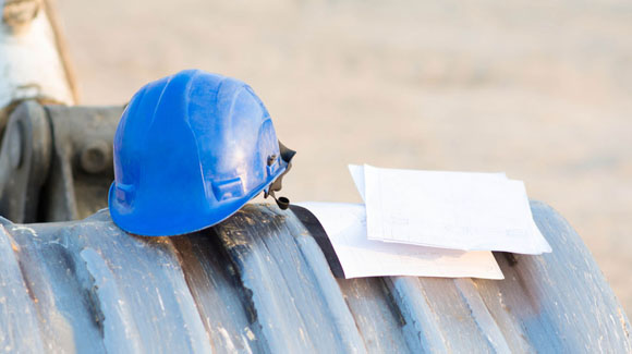 Helmet and papers